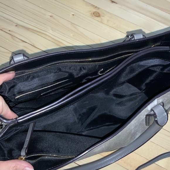 Coach Grey Borough Satchel - Picture 10 of 12